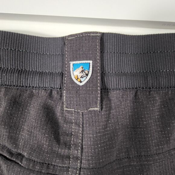 Kuhl Stratus Shorts Women 14 Grey Outdoor Workout Hiking Lightweight Comfort - Picture 6 of 10
